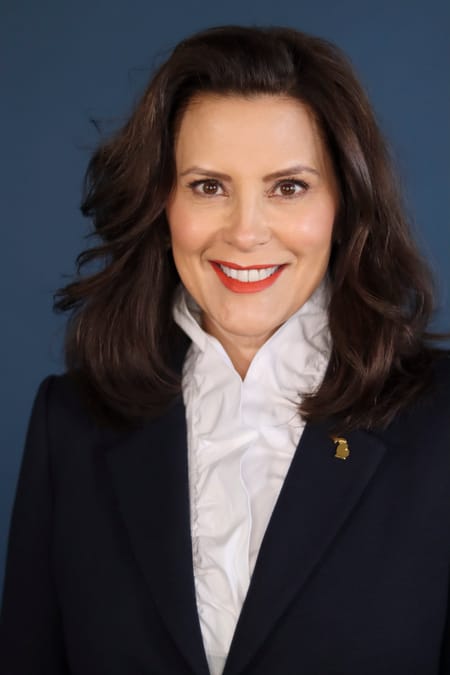 Official portrait of Gretchen Whitmer