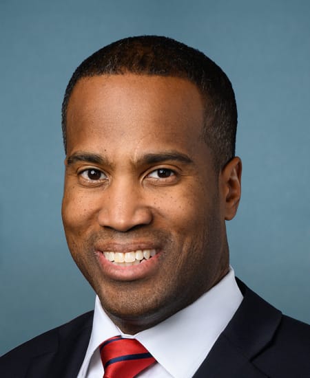 Official portrait of John James