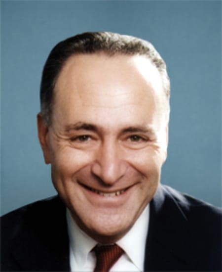 Official portrait of Chuck Schumer